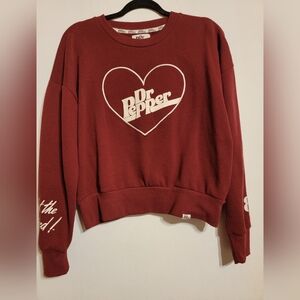 Dr Pepper Heart Sweatshirt